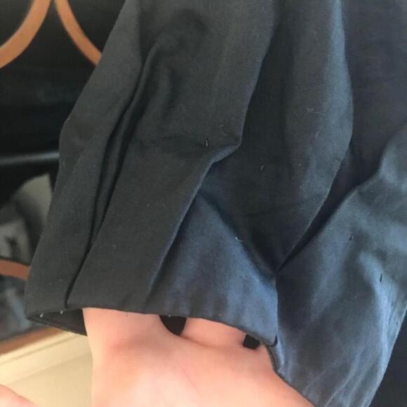 EUC Kate Spade Rosette Button Down Peplum Blouse | Size Small - Picture 6 of 7